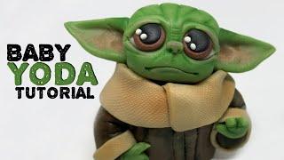 The Mandalorian - BABY YODA | fondant tutorial