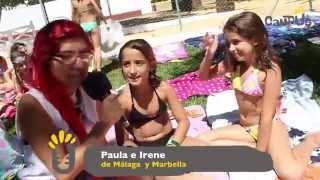 Sabinillas 2014 T1 Entrevista en la piscina