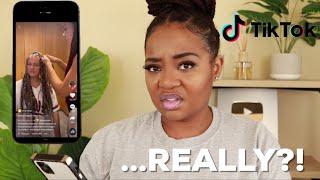 Reacting To Natural Hair TikTok Videos! Whew, Chile! 