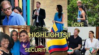 PRECIOUS! Prince Harry and Duchess Meghan Warmth and Colombia Highlights! SALTY about their Security