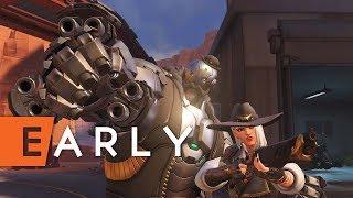 Overwatch 29th Hero, Ashe Ability Test - Gamebrott Early