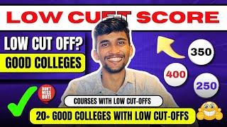 DU Best Colleges with Low Cut-offs 2024| Top College and Course with Low Cut-off| Low Cuet Score