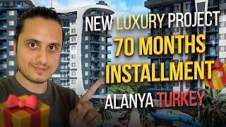 Investment Opportunity - a luxury project in Alanya Turkey with 70 months payment plan