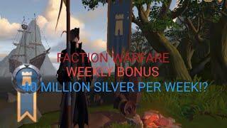 faction warfare weekly bonus               ||albion online