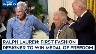 USA News | Ralph Lauren Becomes First Fashion Designer To Win Medal Of Freedom