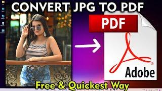 How to Convert PDF to jpg on Windows 11 or Windows 10