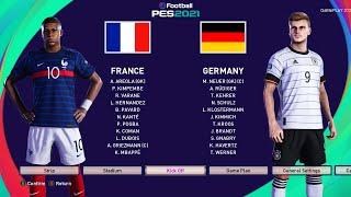 PES 2021 - France vs Germany - International Match - Mbappe vs Gnarby