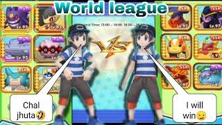 WORLD LEAGUE BATTLE // TEACHING AARYAN A LESSON // WHO WON? // POKETOWN (MONS AWAKEN)