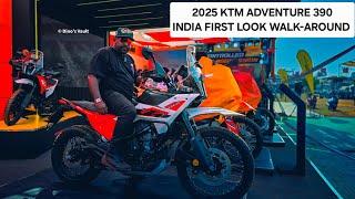 2025 KTM 390 Adventure India First Look Walkaround Review