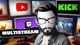 Como hacer MULTISTREAM en TWITCH CON OBS