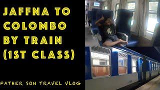 Jaffna to Colombo by Train (1st Class) | Intercity Express | Exploring Sri Lanka | Katchutravels