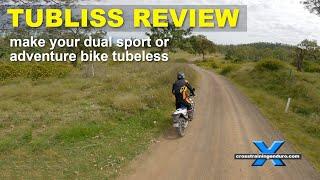 TUbliss review: how to go tubeless with your dual sport/adventure bike︱Cross Training Adventure