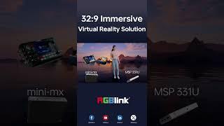 32:9 Immersive #virtualreality Reality Solution #rgblink