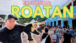 Roatan Honduras Excursion: Sloths, Monkeys and Glass Bottom Boats