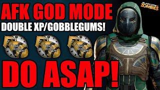 SOLO...FULLY AFK GOD MODE/UNLIMITED XP GLITCH/GOBBLEGUMS! BO6 GLITCH! SOLO XP! BO6 ZOMBIES GLITCH!