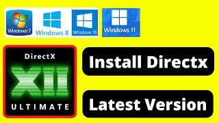 Download & Install DirectX 12 on windows 11/10 PC | Directx 12 ultimate download???
