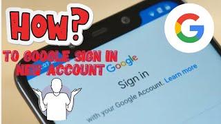 Google sign in new account| Create google account sign in| Signup in google practical tutorial|