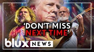 Jack Black Concert: 'Don't Miss Trump Next Time' Controversy Following Kyle Gass's Remark | #blux