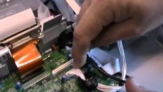 Casio se-s300 removal of top cover - Engineer training