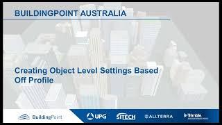 Tekla Structures - Creating Object Level Settings Based Off Profile.