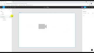 Design a video icon in Figma