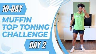 10-Day Muffin Top Toning Challenge - Day 2