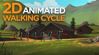 2D Animated Walking Cycle