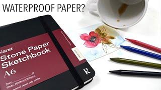 We discovered WATERPROOF paper? How is this possible?!