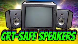 CRT's + Magnetically Shielded Speakers