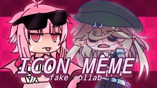 •icon  animation meme [FAKE COLLAB w/ @KaiCannotDraw] [gacha life+club]•