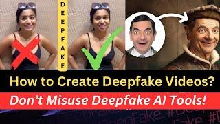 How To Create Deepfake Videos?  Rashmika Mandhana Deepfake Viral Video. Fake Alert!!! #deepfake