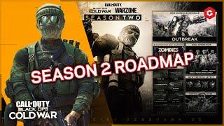 BLACK OPS COLD WAR AND SEASON 2 ROADMAP (MAPS, ZOMBIES, WEAPONS, OPERATORS)