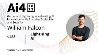 Gen AI And Lightning: Accelerating AI Innov While Ensuring Scalability And Security with LightningAI