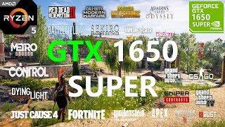 GTX 1650 SUPER 4GB Test in 25 Games