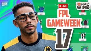 FPL Gameweek 17 Pod | The FPL Wire | Fantasy Premier League Tips 2024/25