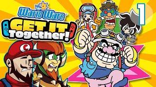 The Game With The Good Suck - Let's Play WarioWare Get It Together! - PART 1