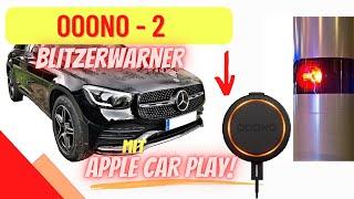 OOONO NO2 - Blitzermelder mit Apple Car play funktion einrichten und testen