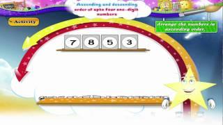 Learn Grade 1 - Maths - Ascending and descending order