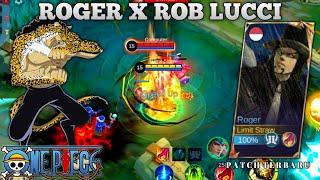 UPDATE Script Skin Roger X Rob Lucci One Piece Custom | Mobile Legends