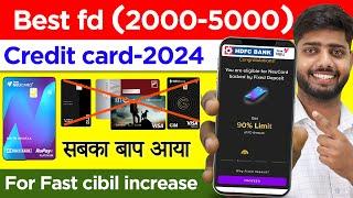 Best fd credit cards 2024 | credit cards for beginners || Best Credit Cards 2024 || Lifetime free