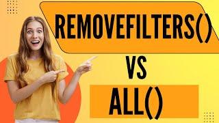 ALL Vs REMOVEFILTERS Difference in Power BI | Power BI DAX Tutorial