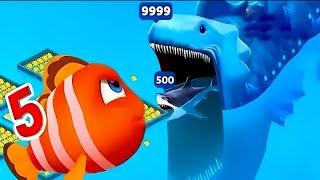 Fishdom Ads Mini Games New Update Levels 405 Video | Hungry Fishs Gameplay 2024