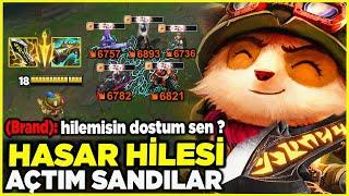 HİLE AÇSAM BÖYLE VURMAZ !! EBEDİLİ TEEMO JUNGLE !! | Ogün Demirci