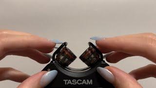 ASMR Soft Tascam Mic + Body Tapping and Scratching