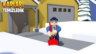 ️ Kapımızdaki Karları Temizliyoruz! ️ | Snow Shoveling Simulator | Roblox Türkçe