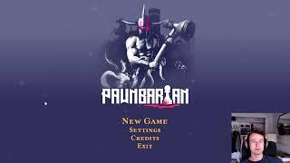 Pawnbarian Demo Gameplay | Deck Building Chess Puzzles