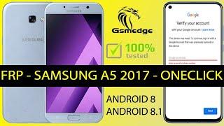 FRP Bypass Samsung Galaxy A5 2017 A520F Remove Google Account 2022