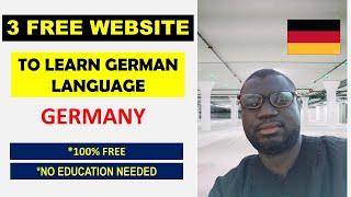 How To Learn German Language Quickly and Free!!/ 3 Website to Learn German Free and Quickly