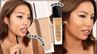 NEW HYDRATING LANCOME TEINT IDOLE CARE & GLOW WEAR TEST | *oily skin*