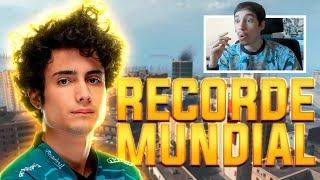 REAGINDO AO NOVO RECORDE MUNDIAL DO NINEXT